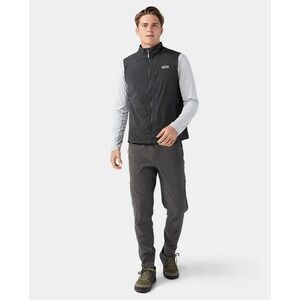 STIO Pinedale Pant Men's 36 x 31 Gray Softshell Belted Stretch Trail Hiking Gorp